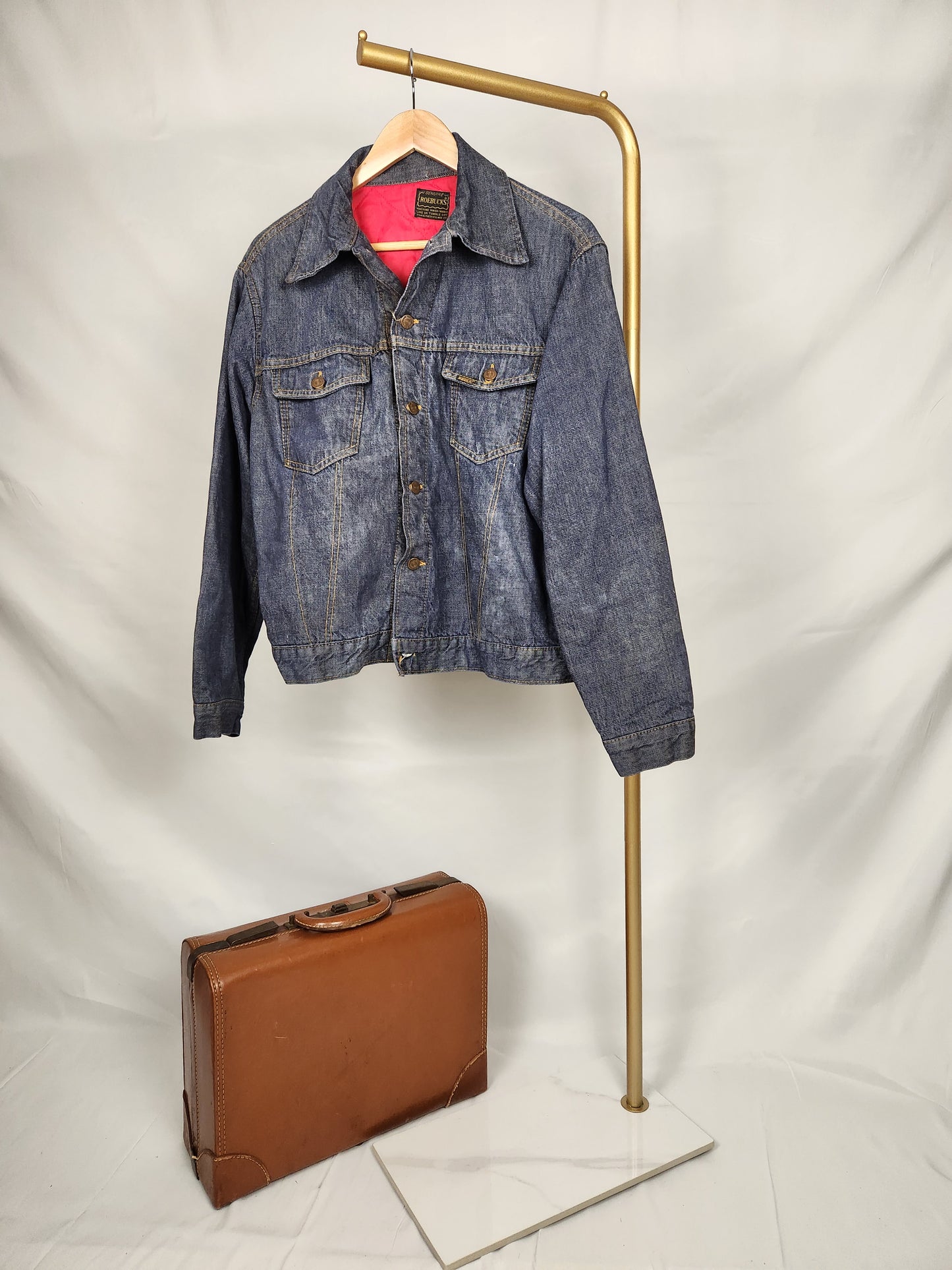 80's Roebucks Insulated Denim Jacket