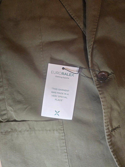 J. McLaughlin NOS Olive Sample Blazer 40R