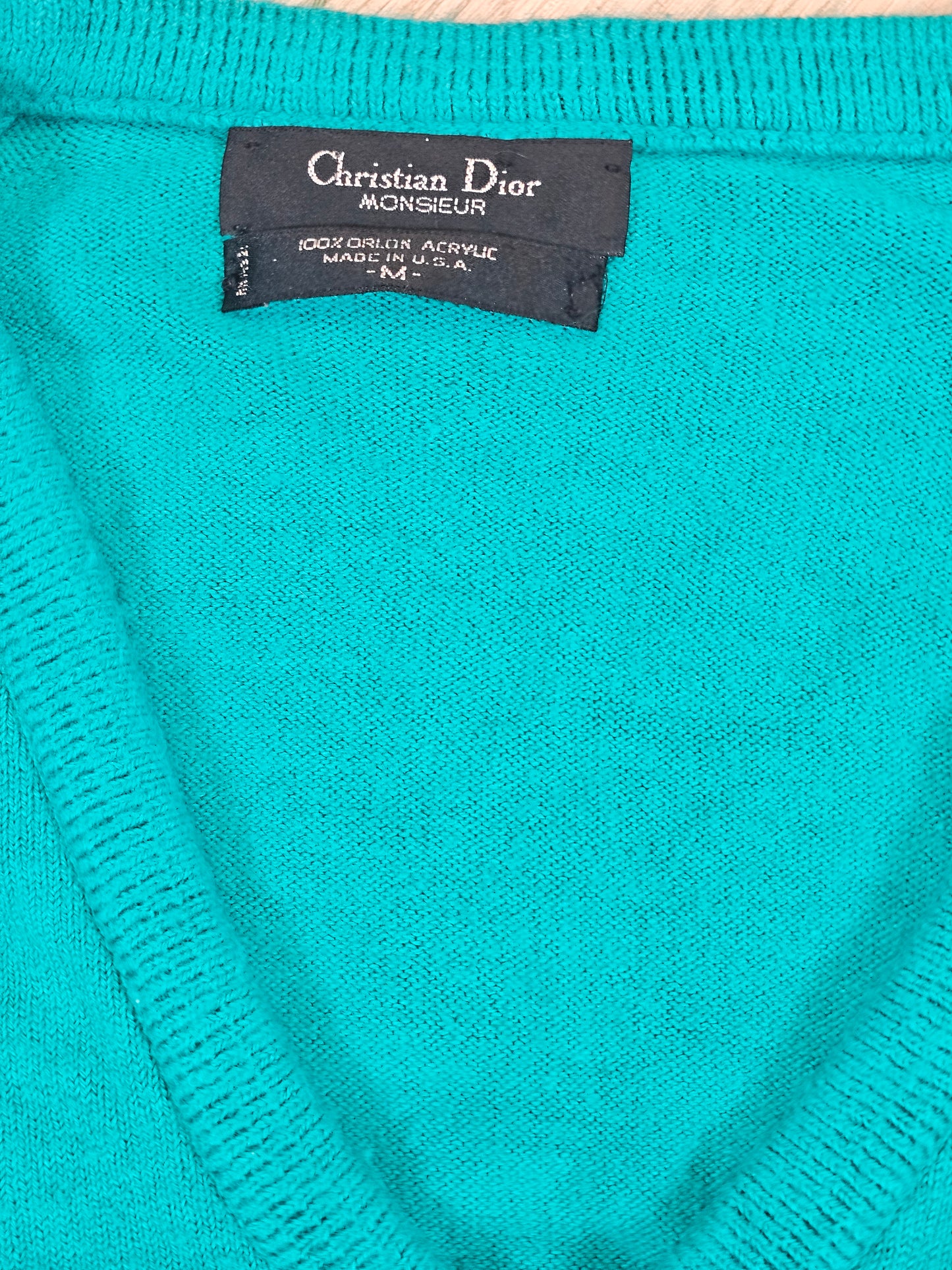 Dior Monsieur Acrylic V Neck Sweater