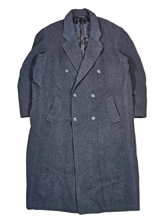 90's Wool Cashmere Mario Valente UOMO Over Coat - 50R/L - 27 x 53