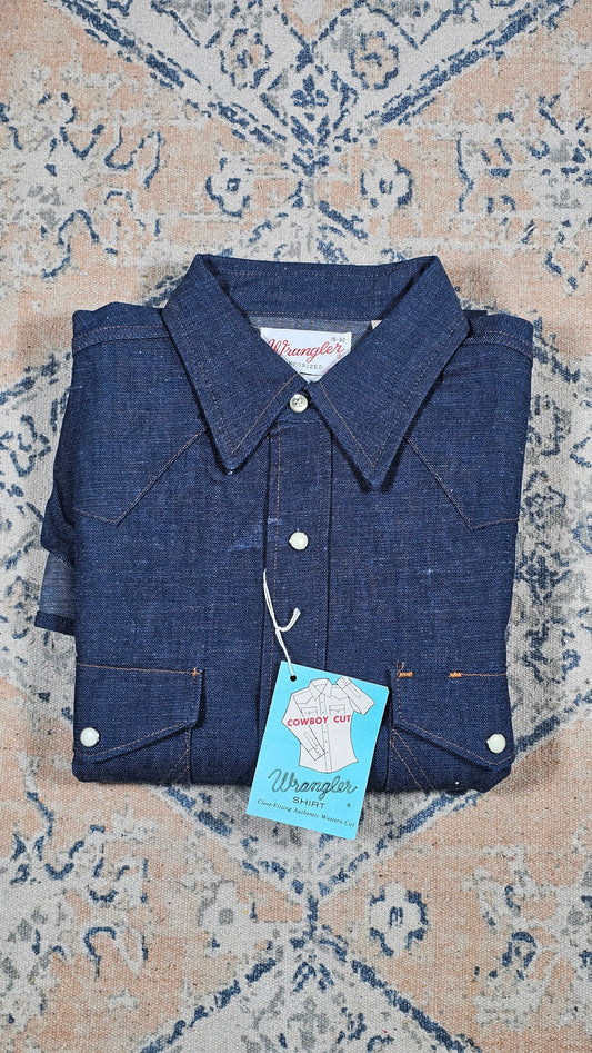 Deadstock Wrangler Cowboy Cut Snap Button - 15/32 - 21 x 32