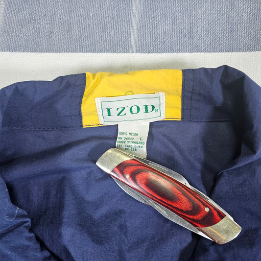 Vintage Color Block Windbreaker - XL - 25.5 x 29