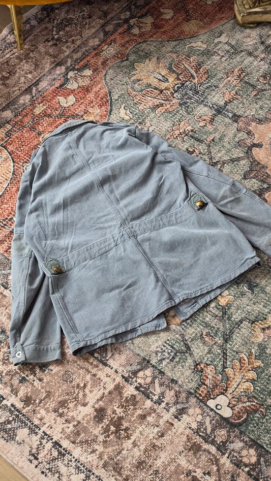 30s Swiss Prison Chore - 22.5 x 28"