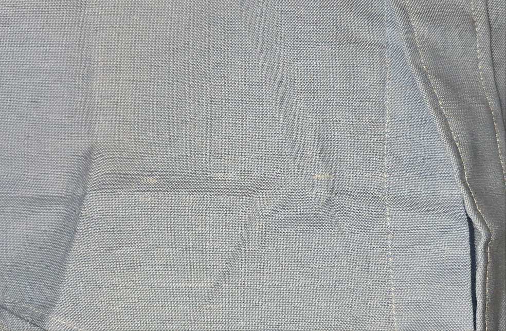 *RARE* 80's Chaps Equestrian Logo Blue OCBD - M