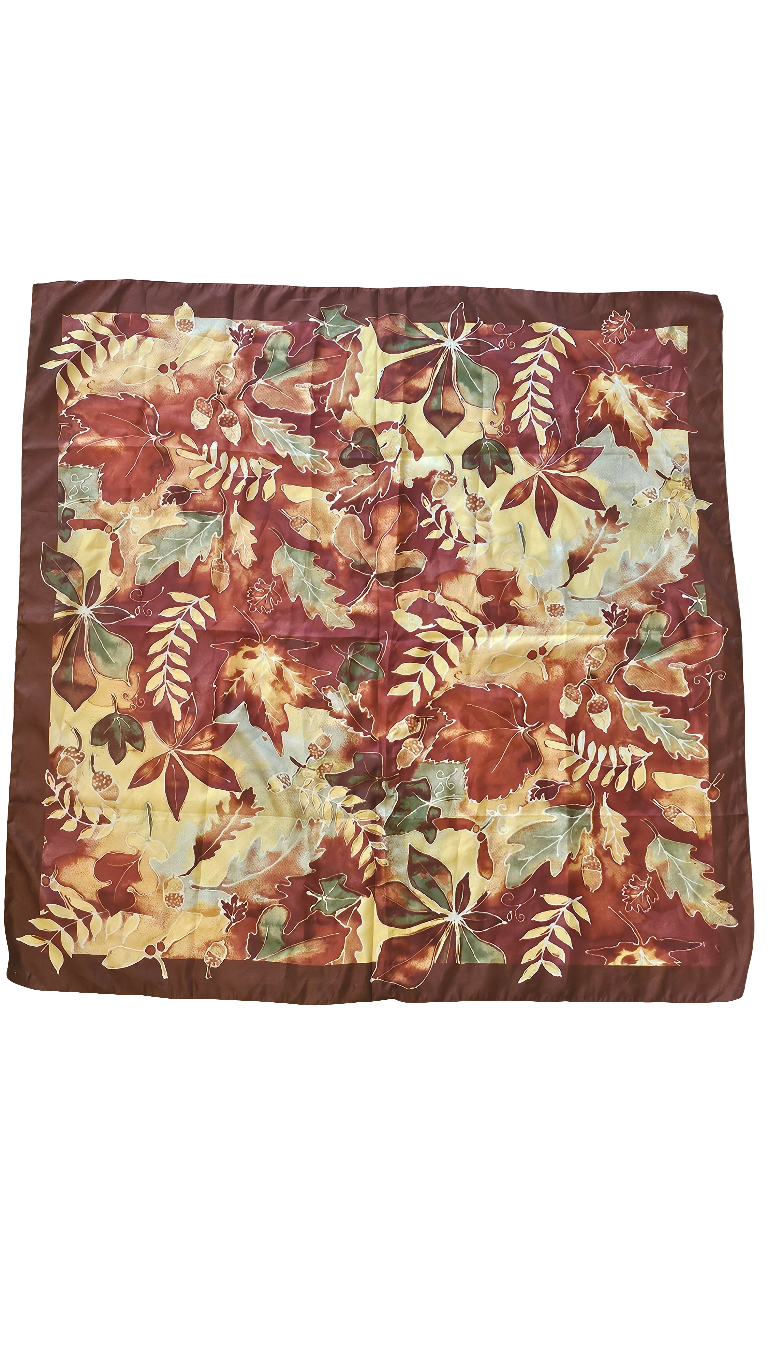 Autumnal Foliage Scarf