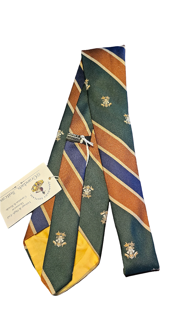 Trinity Collection Repp Tie with Royal Warrant