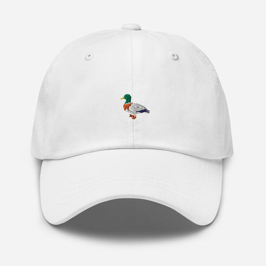 Mallard Hat in White