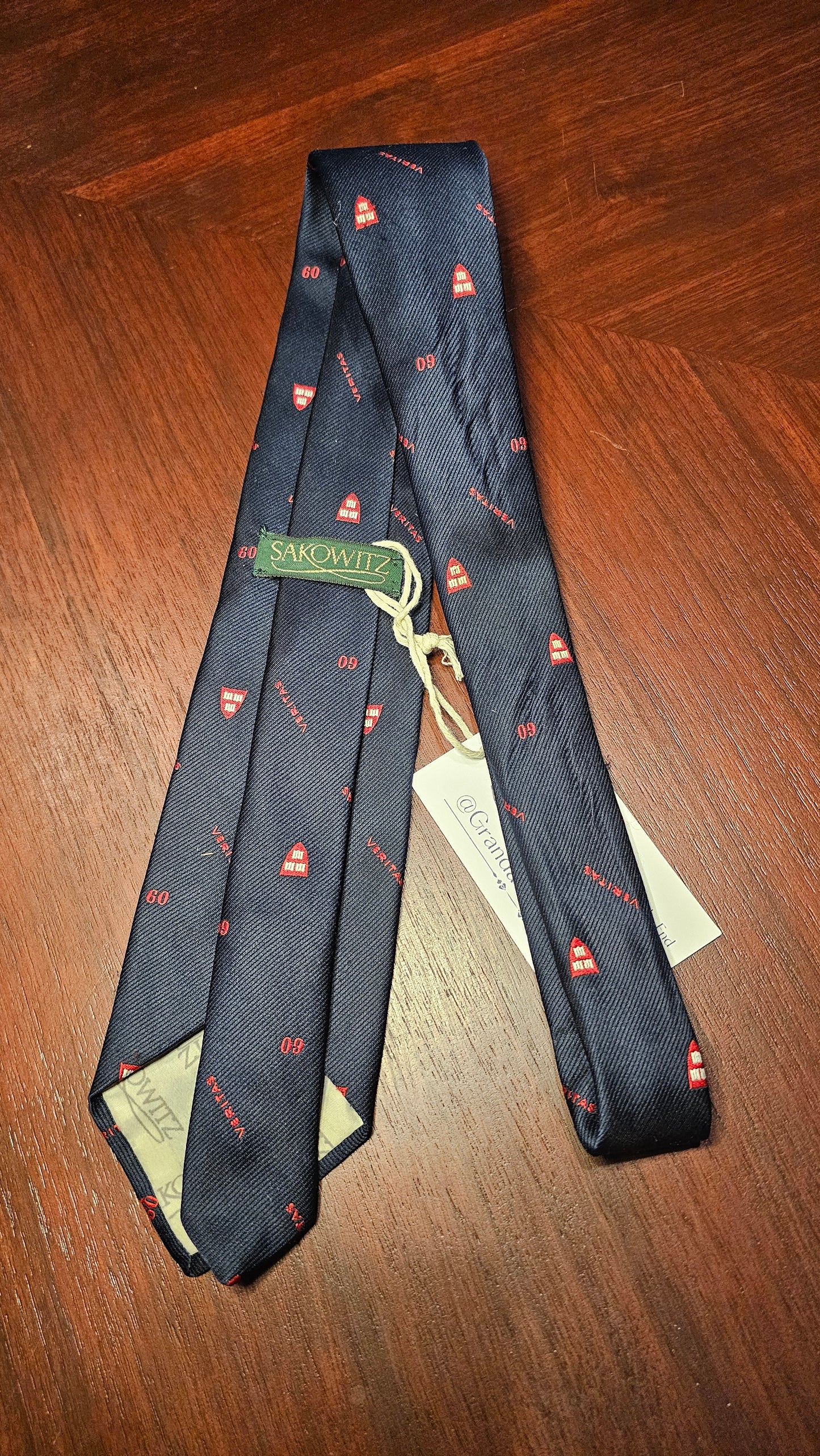 80's Sakowitz Harvard's '60 Alumni Tie