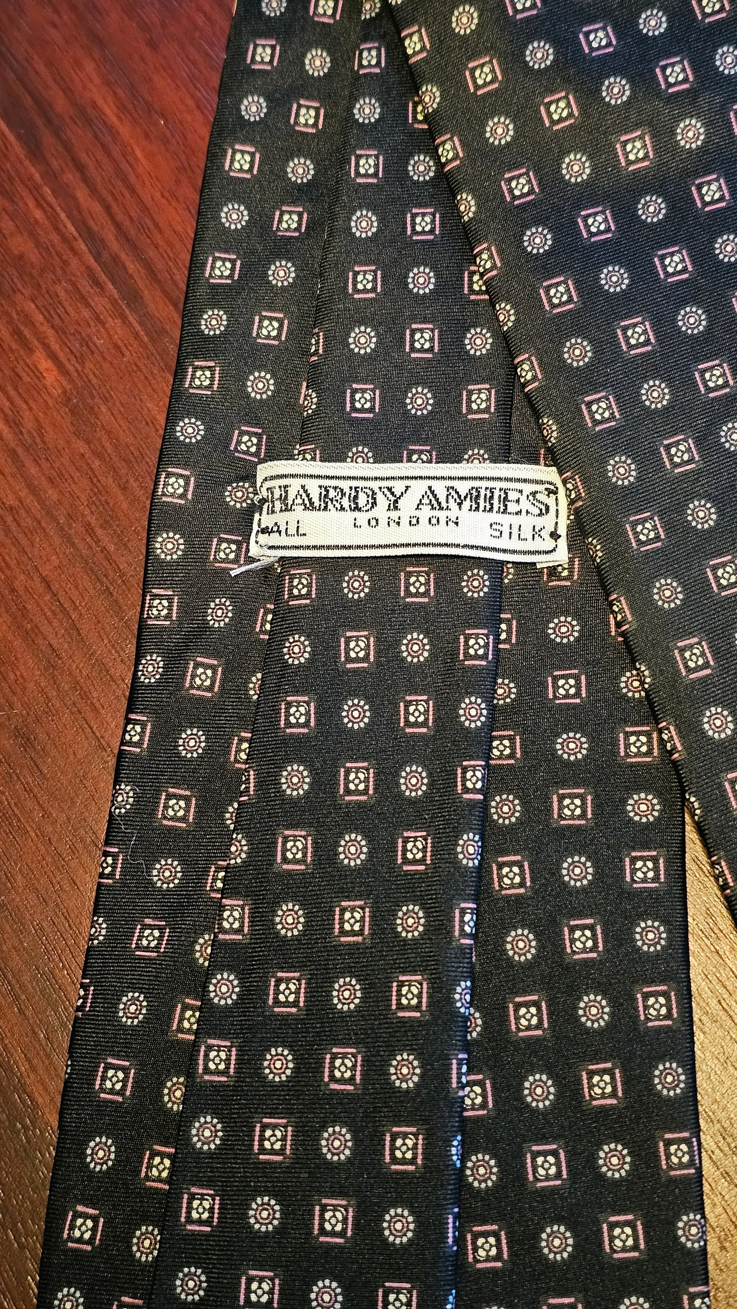 Hardy Amies London Full Pattern Tie