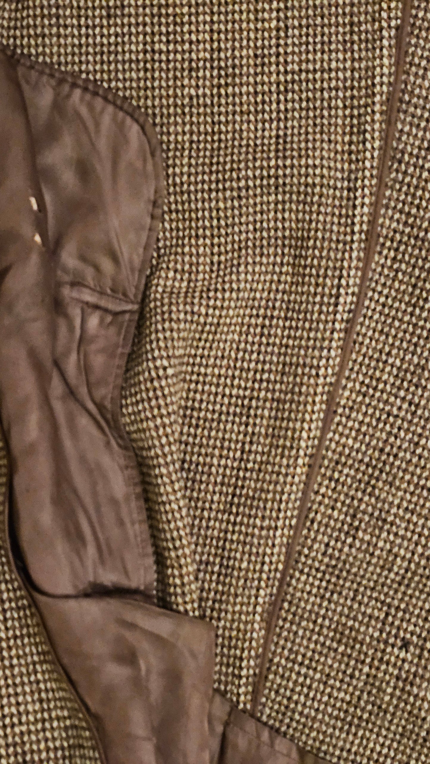 30s Harris Tweed Raglan Overcoat 44R