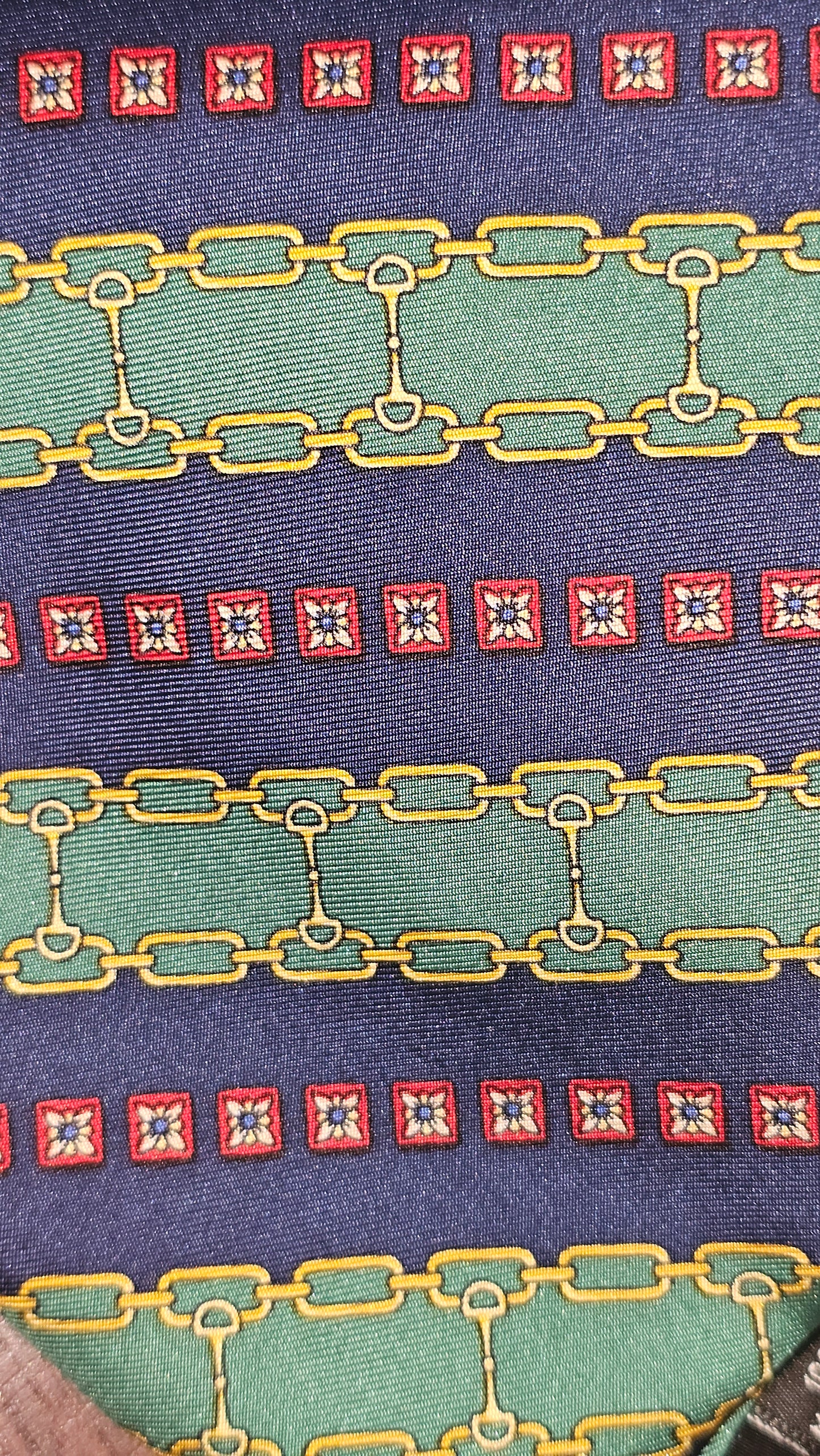 Paolo Gucci Horizontal Horse Bit Tie