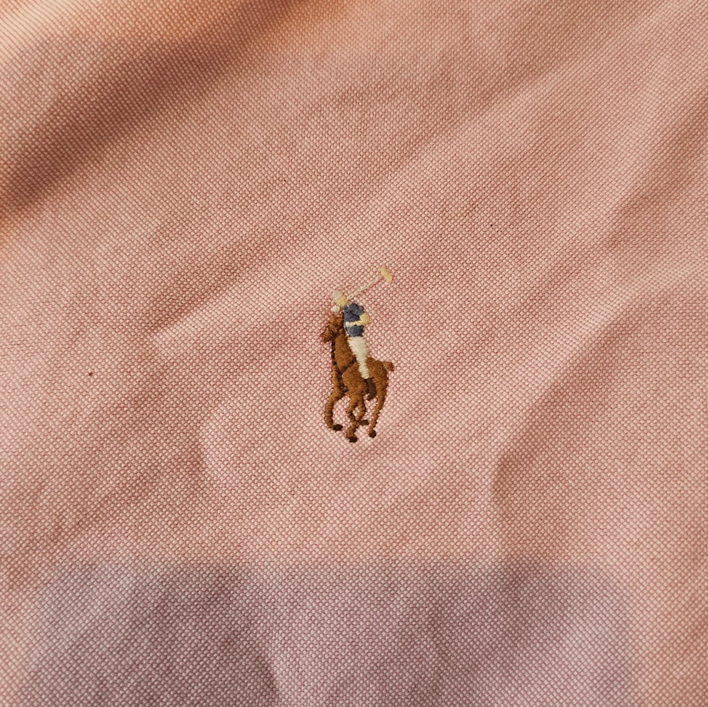 Pink Ralph Lauren OCBD, M