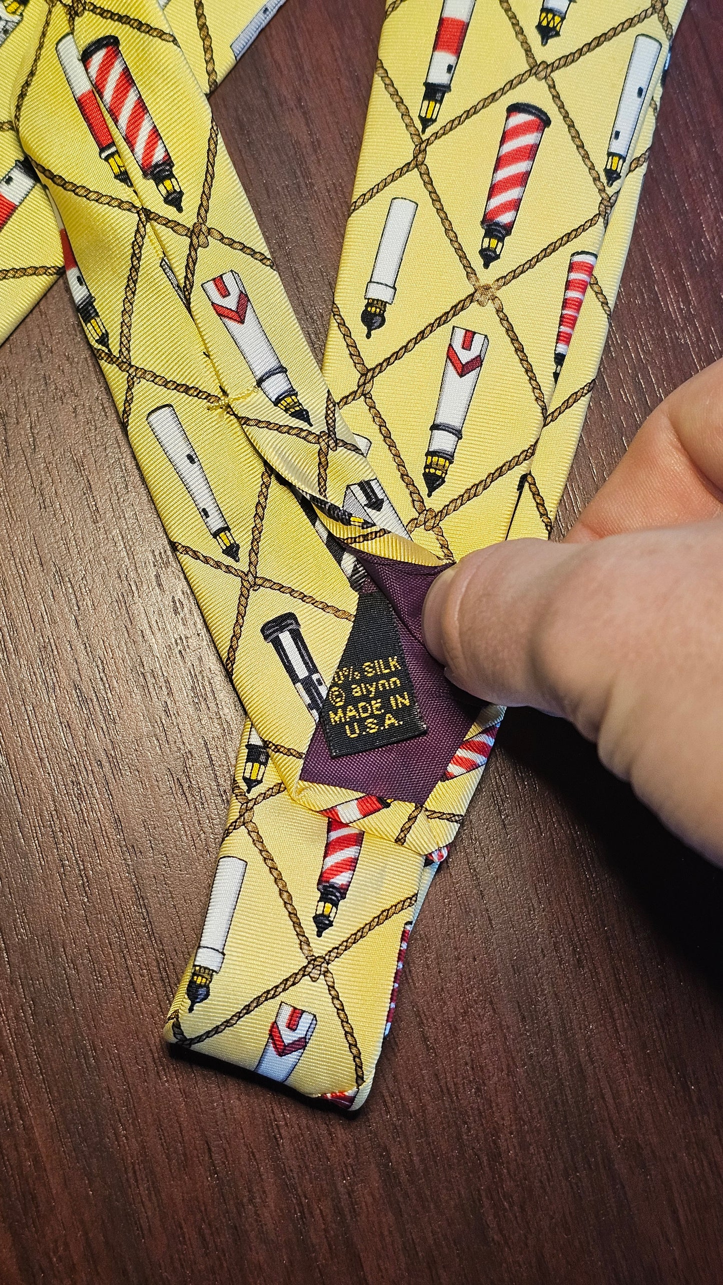 Alynn of Stamford "Sentinel" Tie - stained