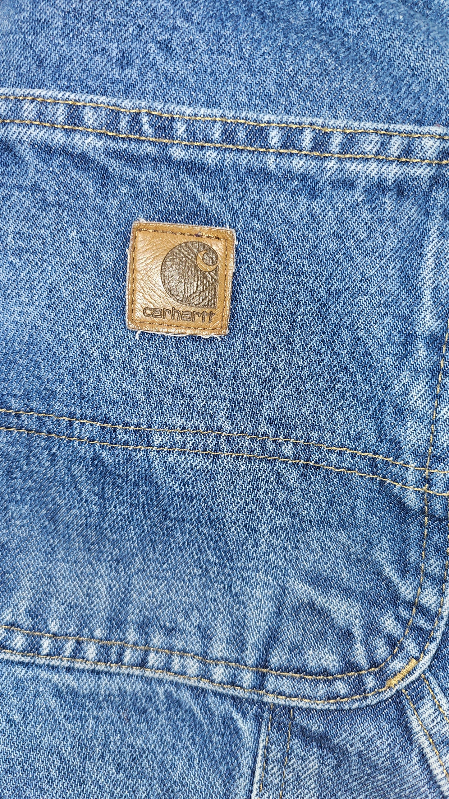 Carhartt Fleece Lined Carpenter Jeans - 33/32 00's