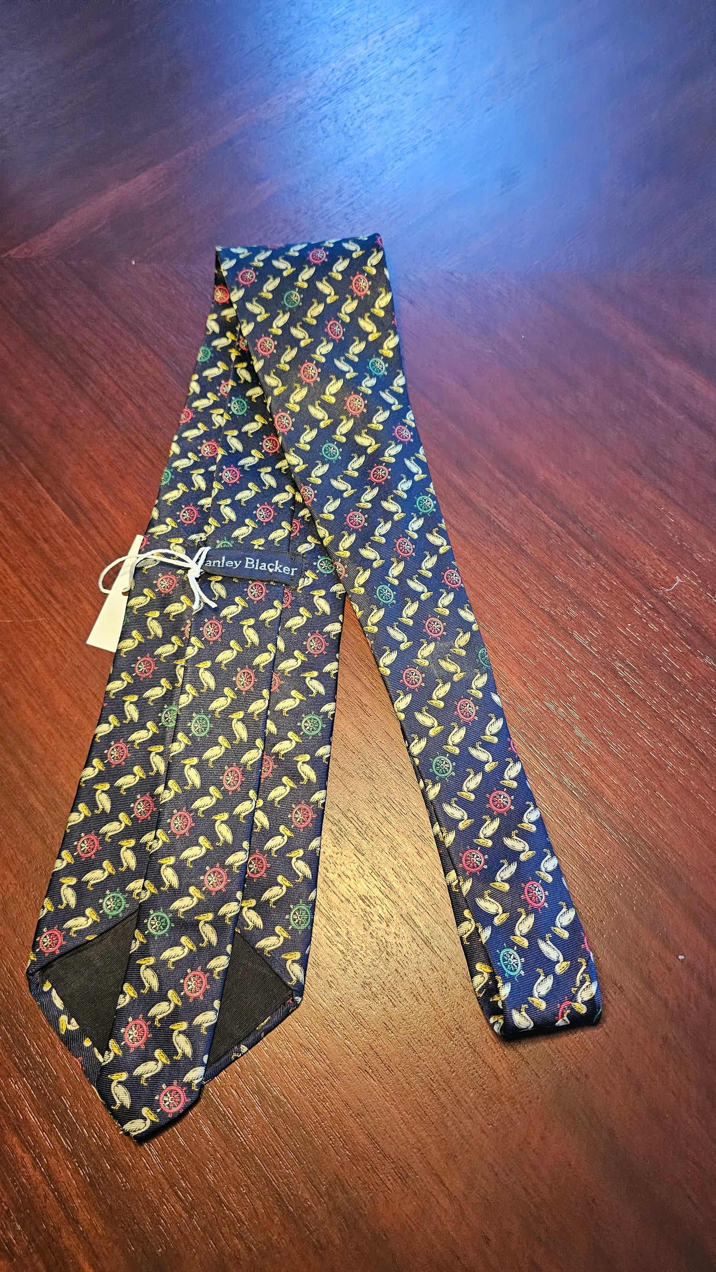 Vintage Stanley Blacker MIUSA Pelican Tie