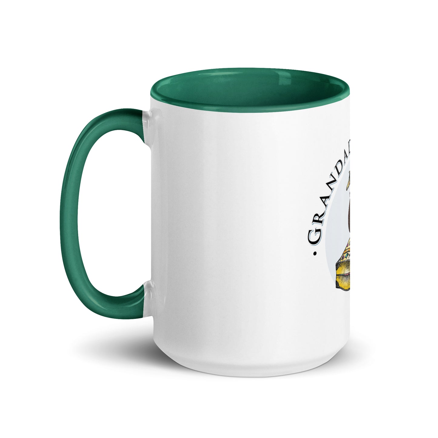 Grandads Suitcase Mug in Green