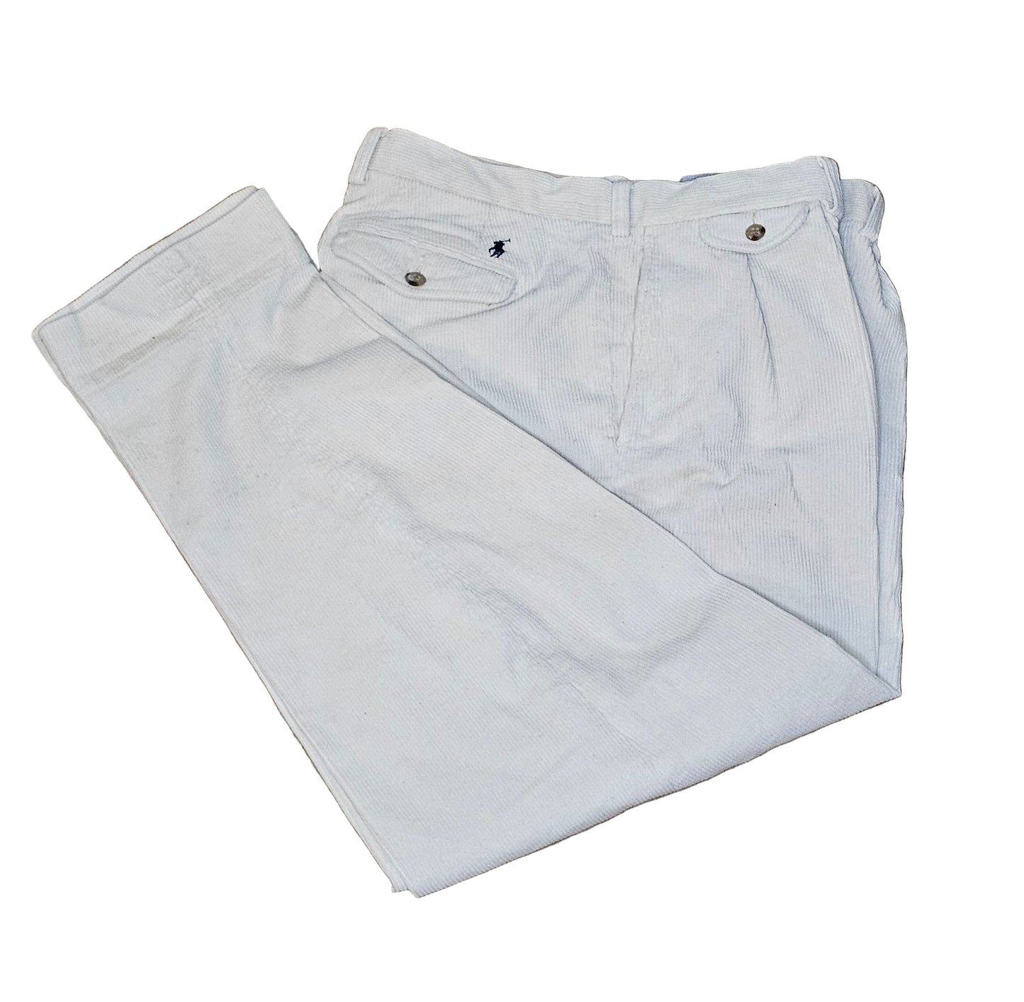 Polo "Pleated Baggy Fit" Corduroys 35/30