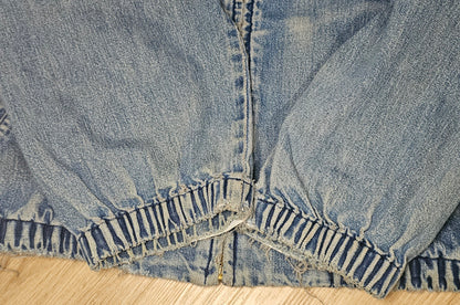 80's Polo Denim Zipped Jacket MIUSA - XL