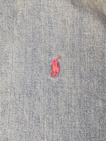 80's Polo Denim Zipped Jacket MIUSA - XL