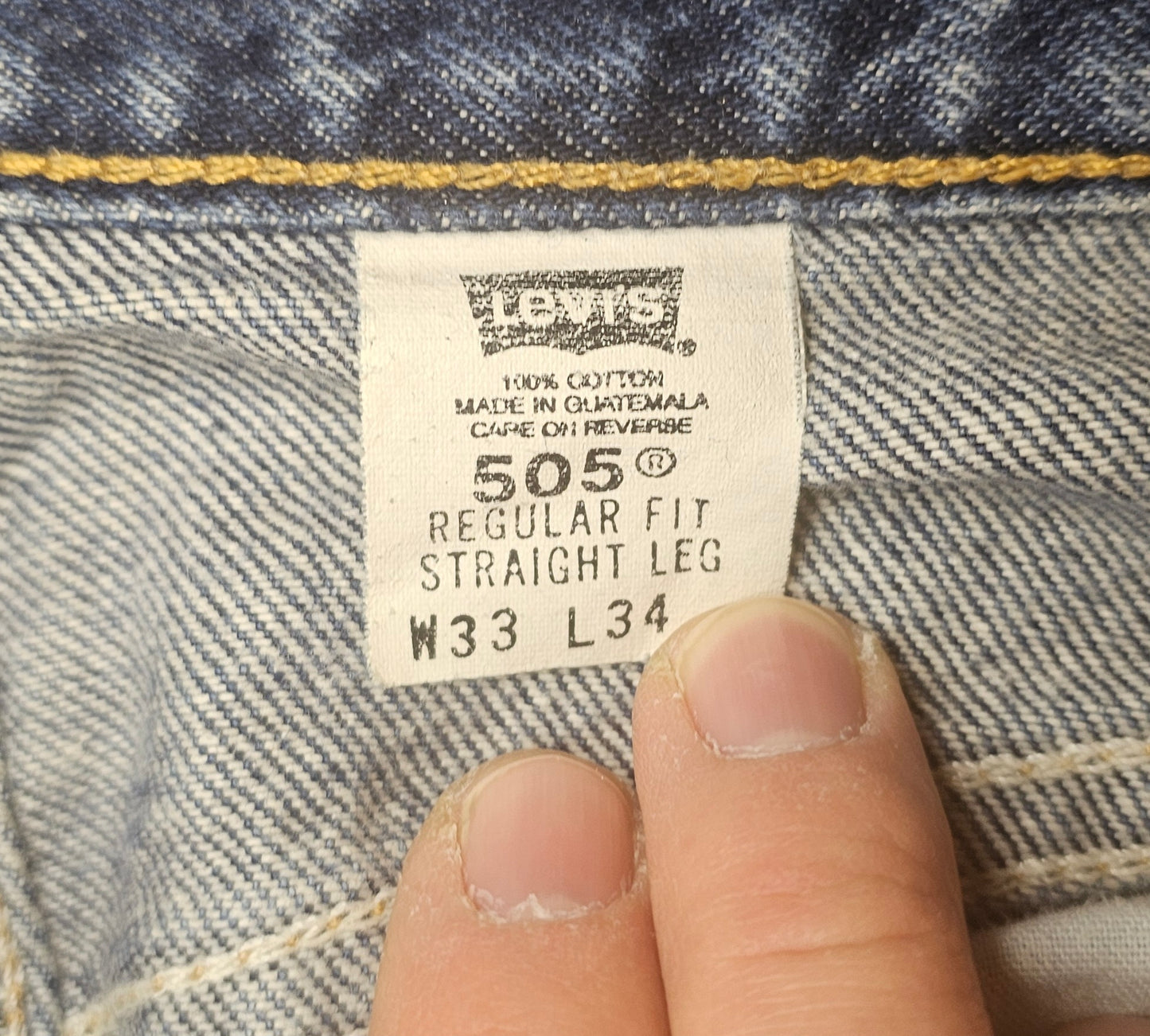 '02 Levi's Red Tab 505 - 33/31