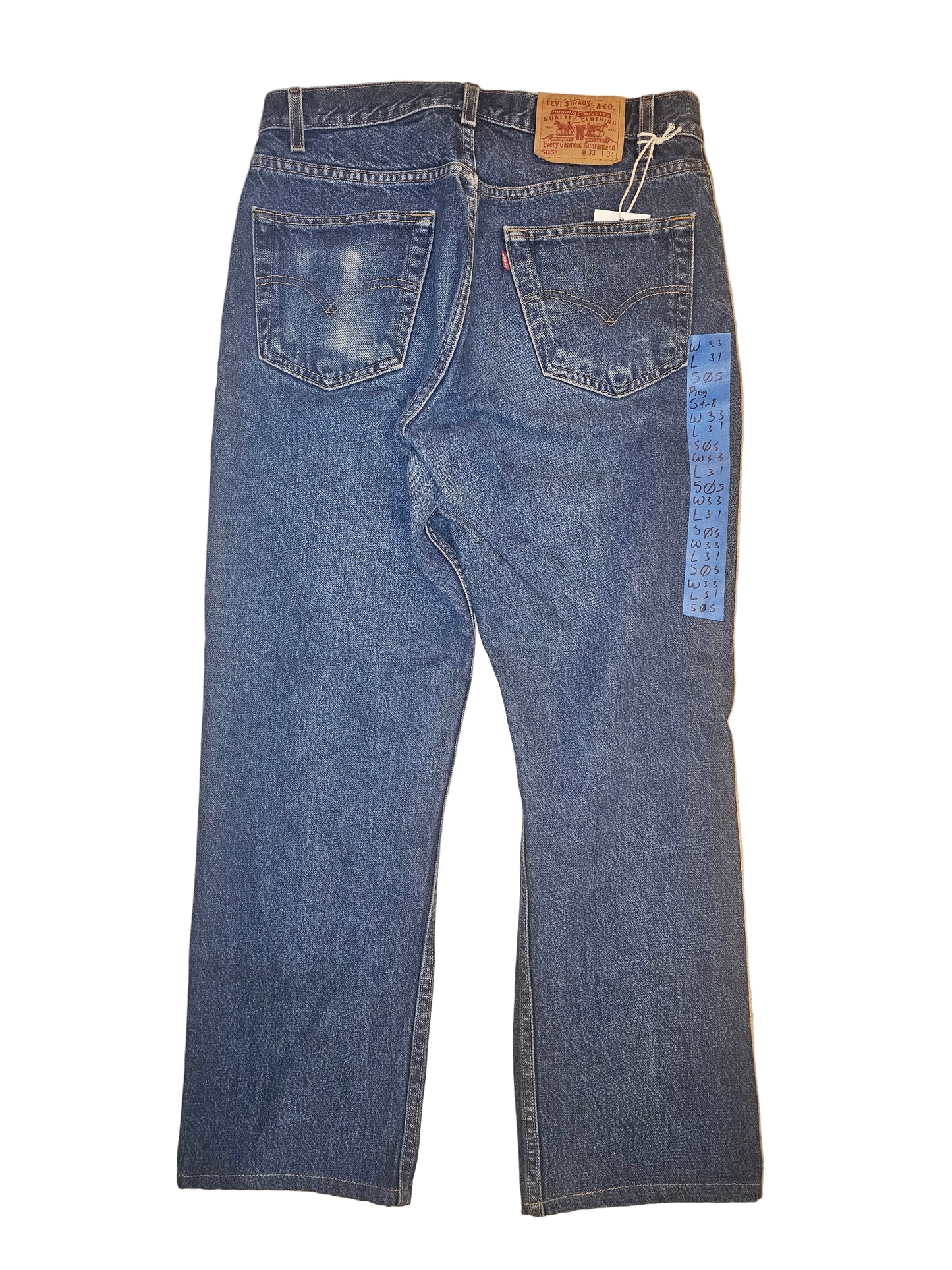 '02 Levi's Red Tab 505 - 33/31