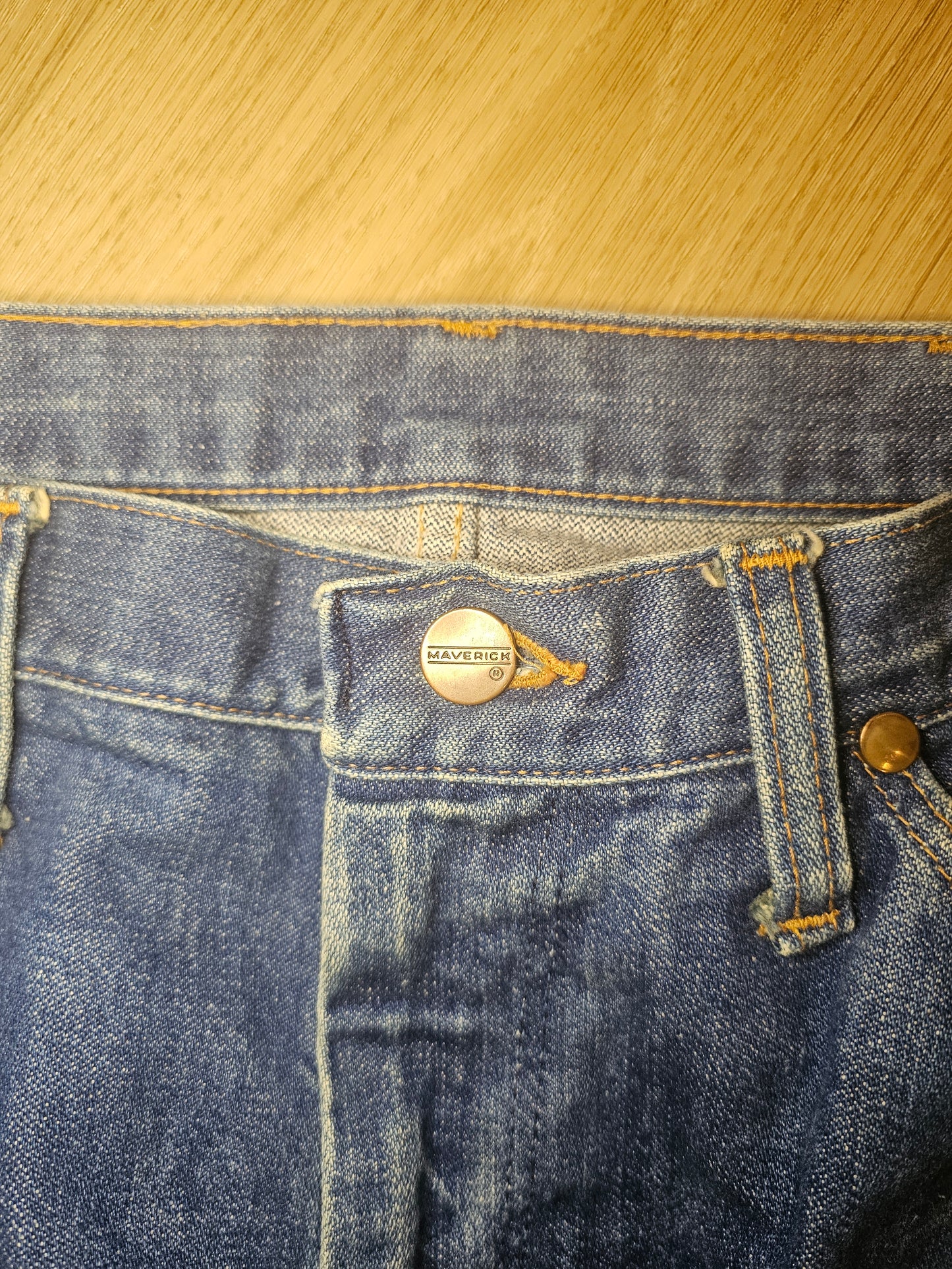 80's Maverick Blue Bell Slim Str8 Jeans - 29/30