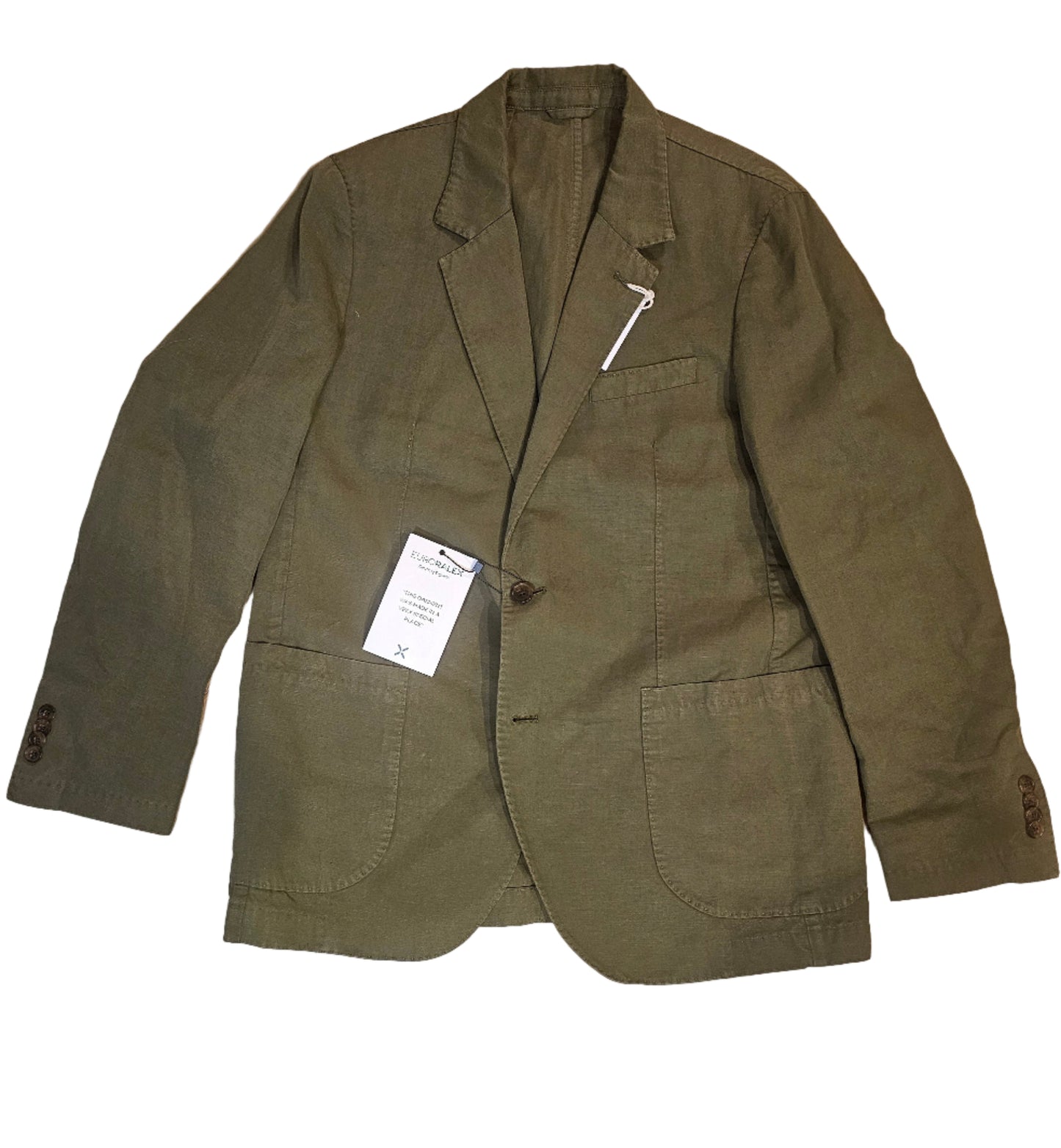 J. McLaughlin NOS Olive Sample Blazer 40R