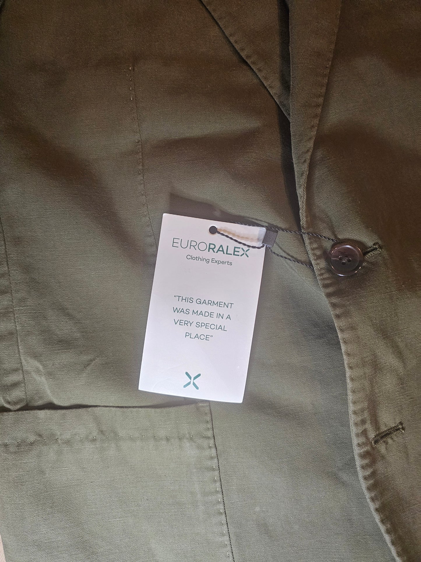 J. McLaughlin NOS Olive Sample Blazer 40R