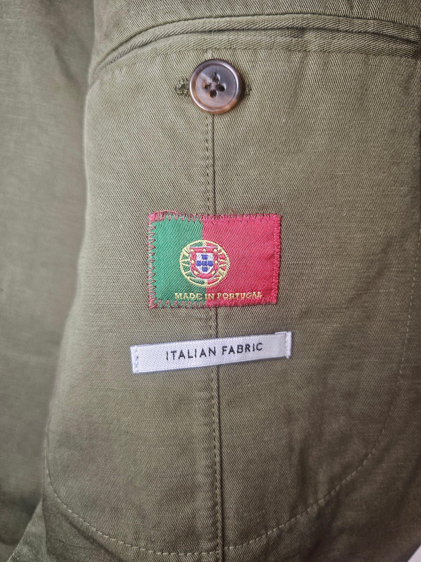 J. McLaughlin NOS Olive Sample Blazer 40R