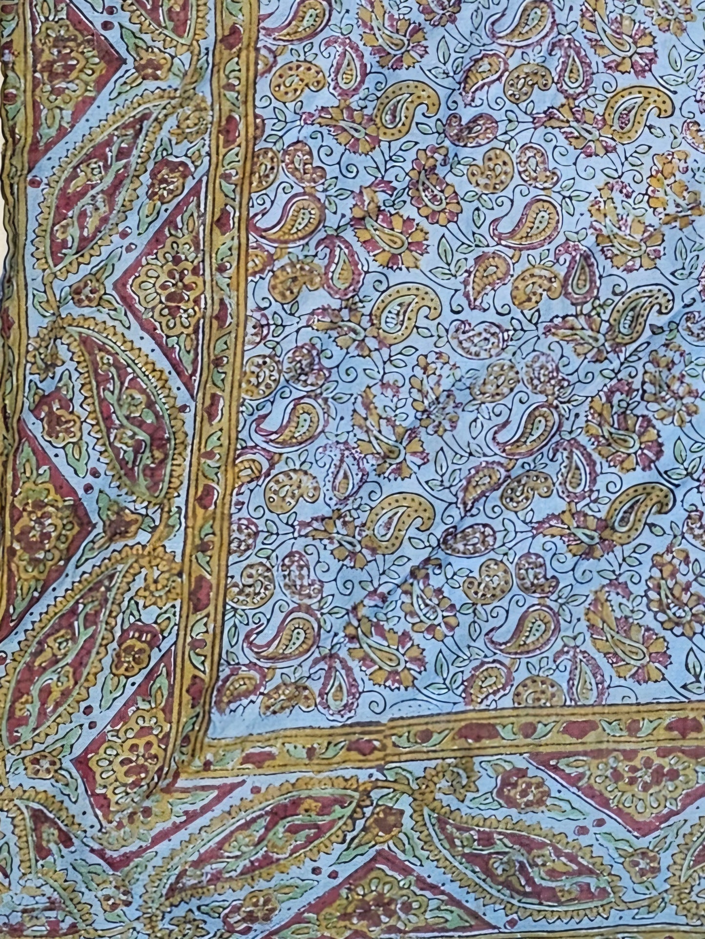 Hand Dyed Paisley Bandana