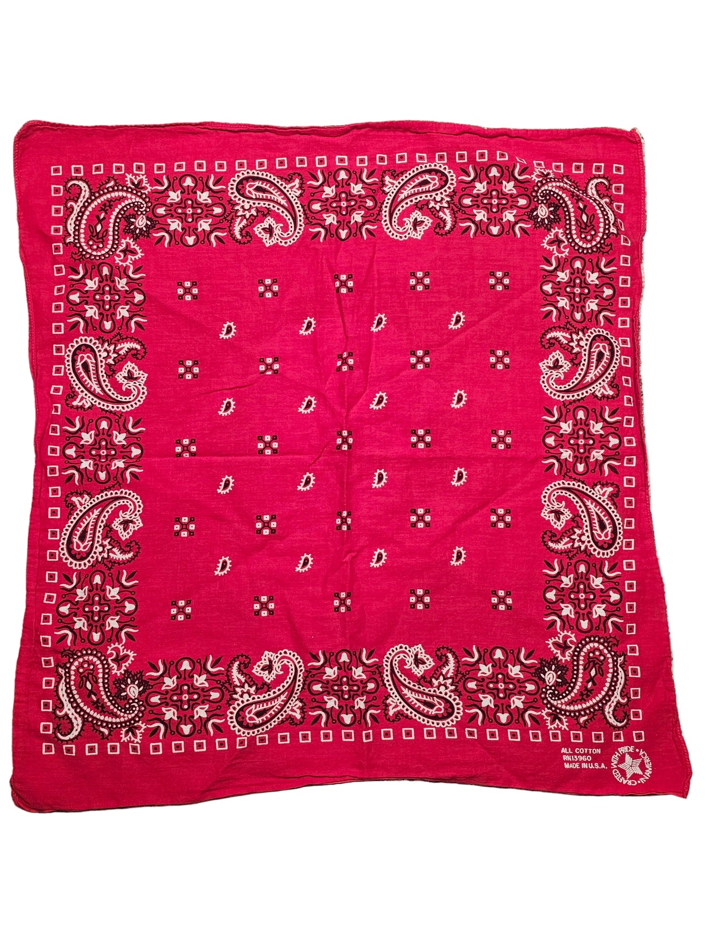 Union Made Red Bandana