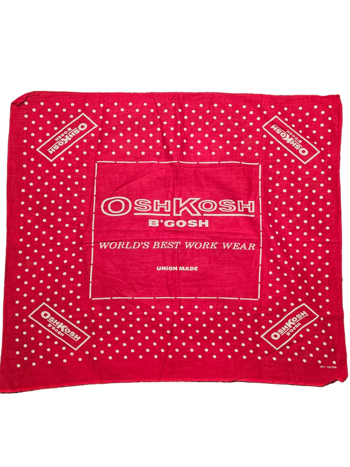 Vintage Osh Kosh B'Gosh Bandana