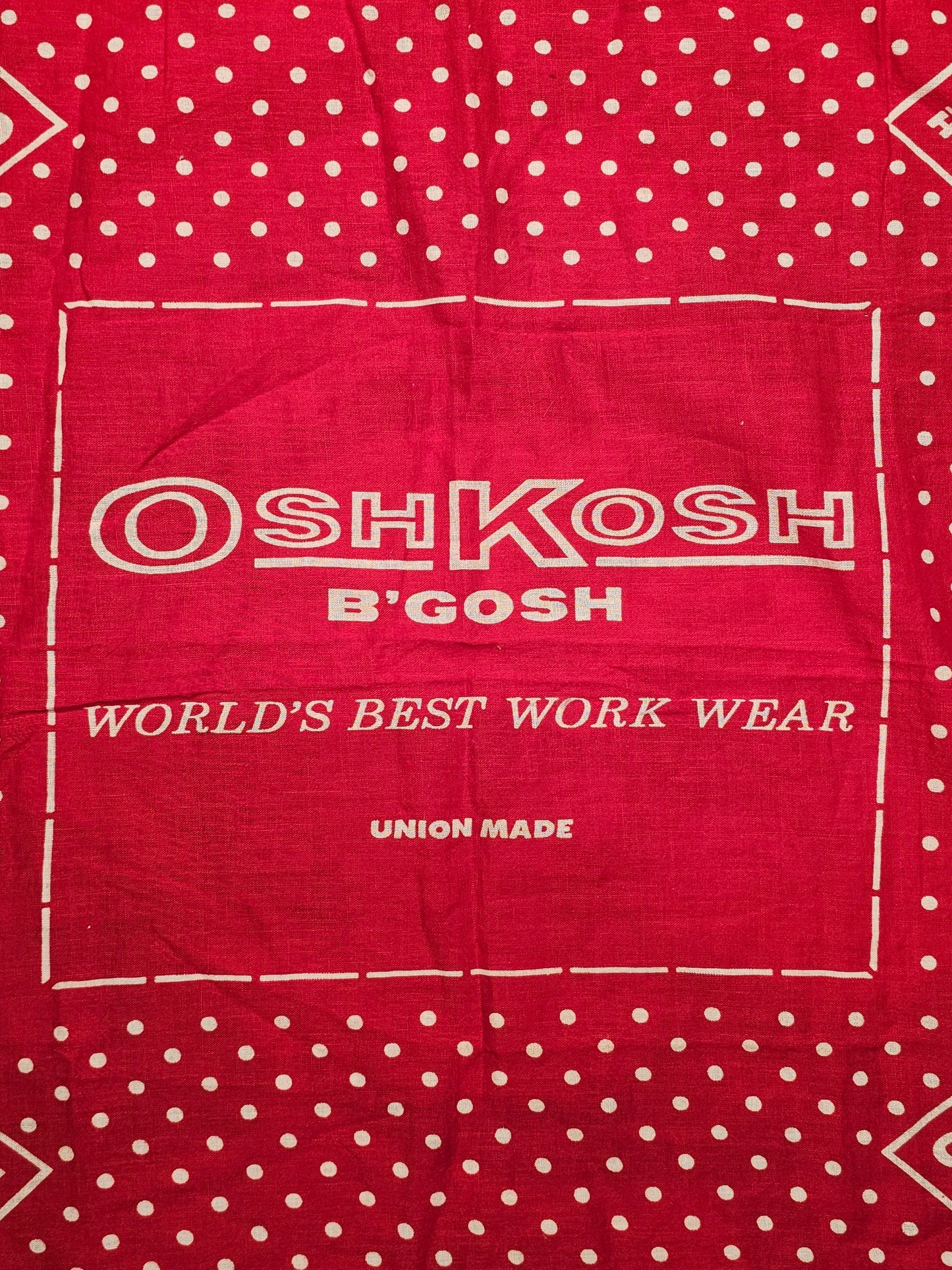 Vintage Osh Kosh B'Gosh Bandana
