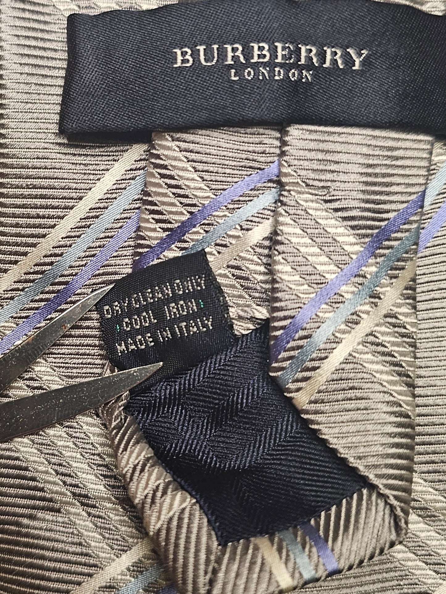 Burberry Checkered Tie