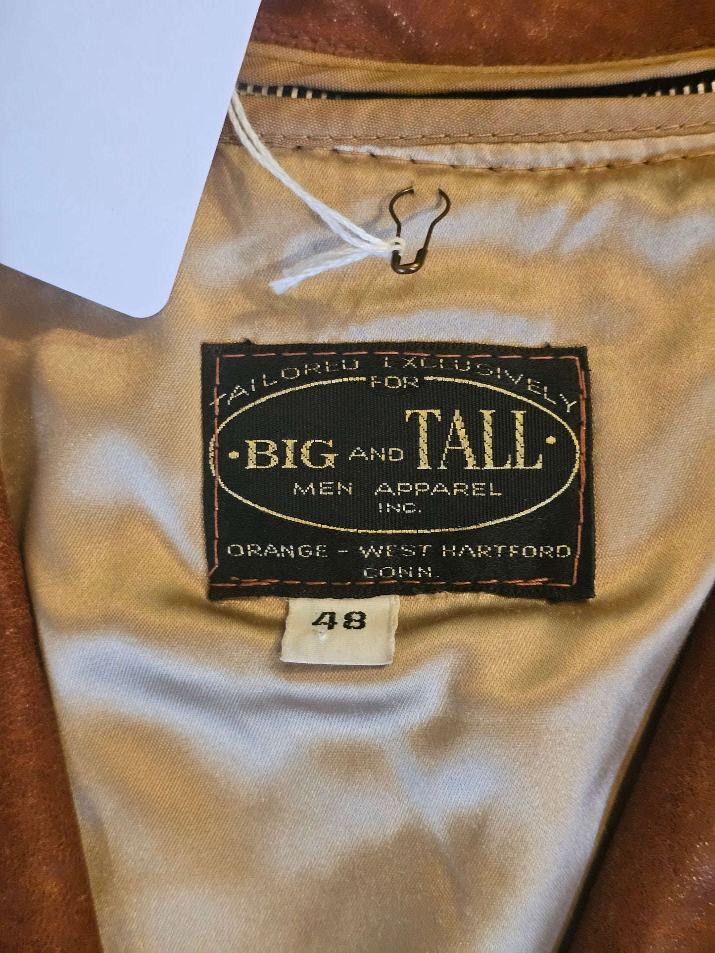 70's Worn and Thrashed Leather Jacket - 48