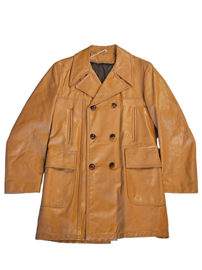 70's Leather Jacket - 40/42L
