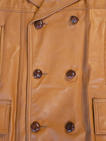 70's Leather Jacket - 40/42L