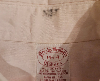 00's Brooks Brothers Pink OCBD