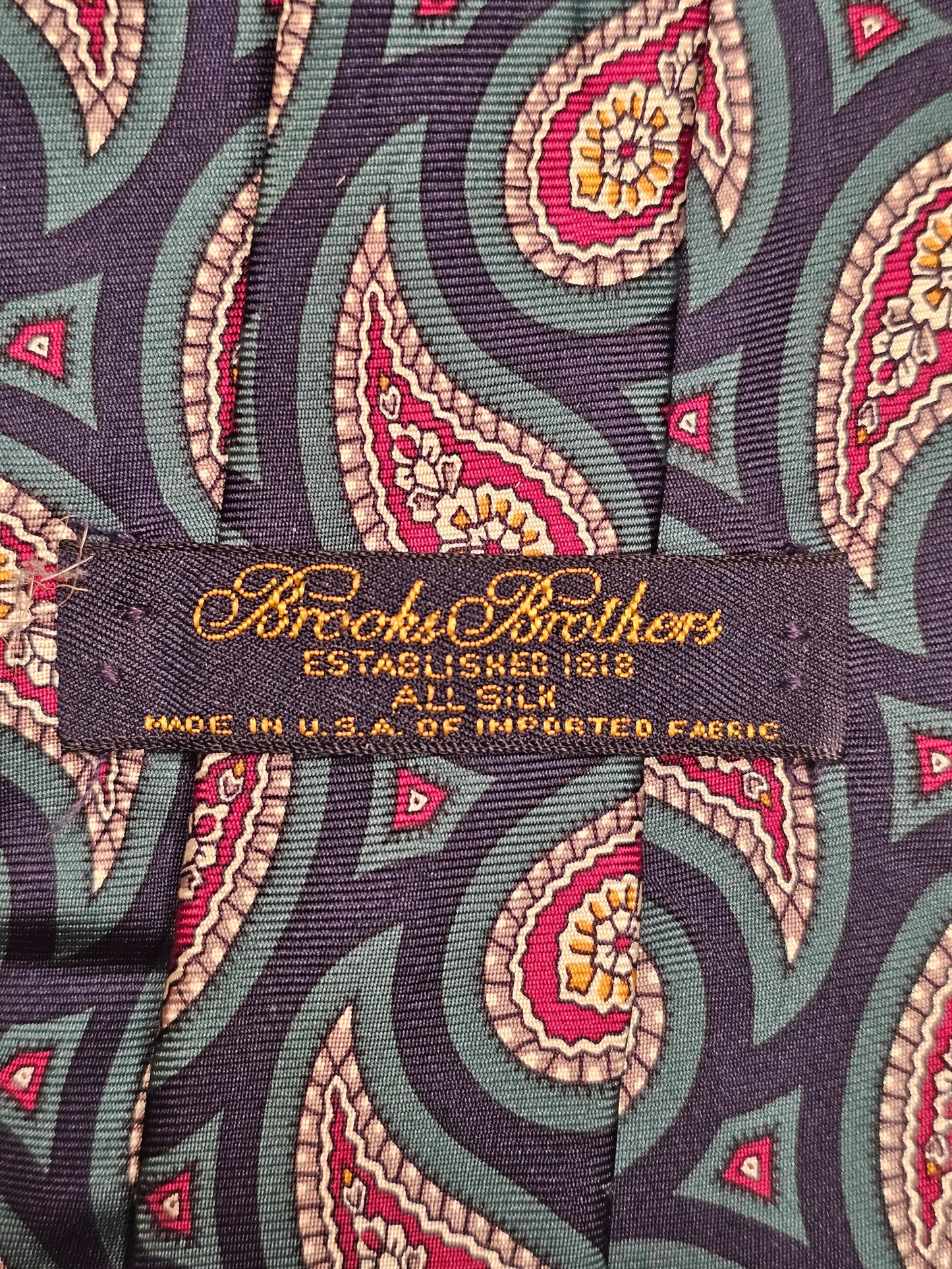 80's - 90's Full Pattern Tie