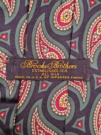 80's - 90's Full Pattern Tie