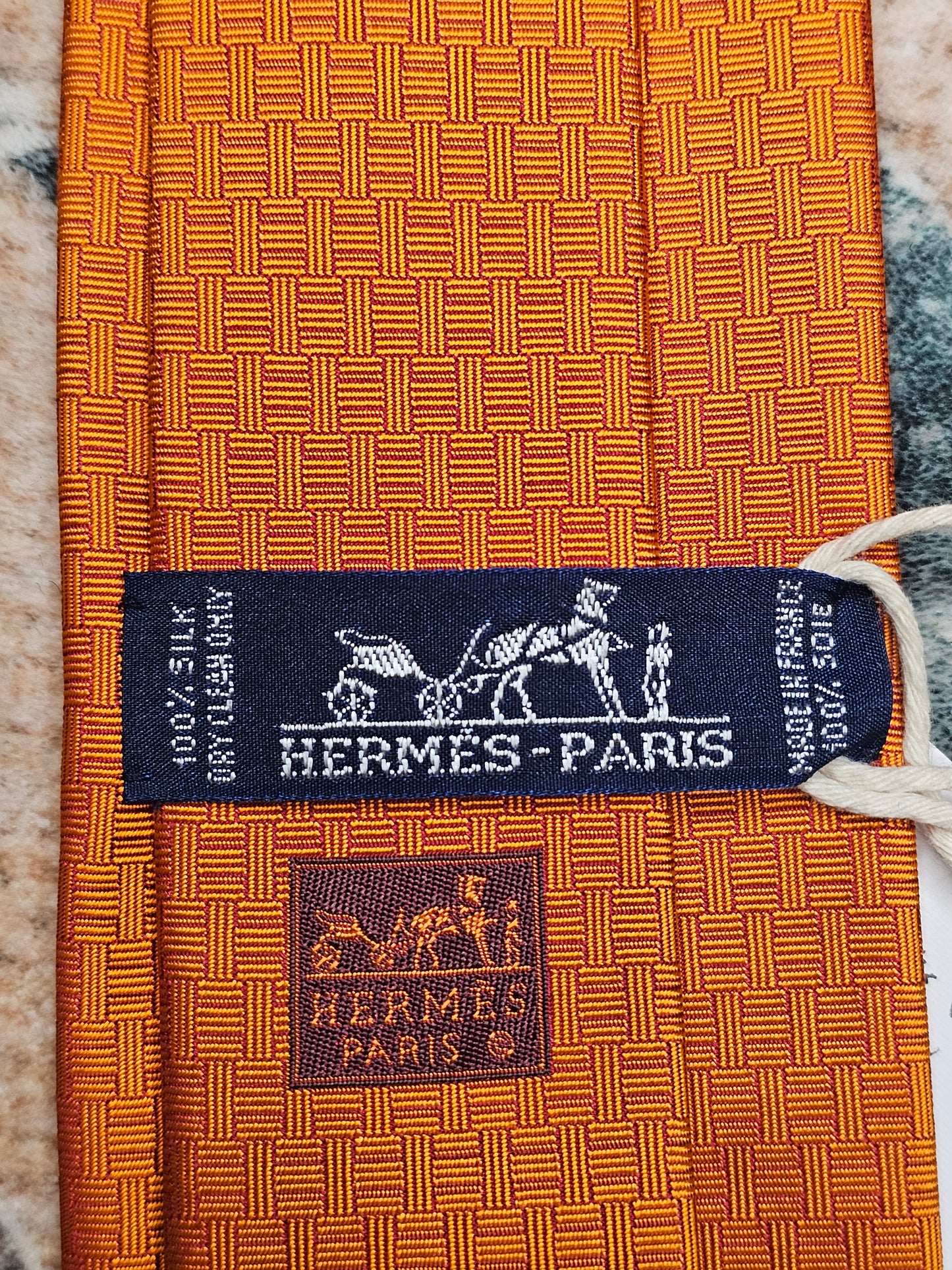 Hermès Crosshatch Shamrock