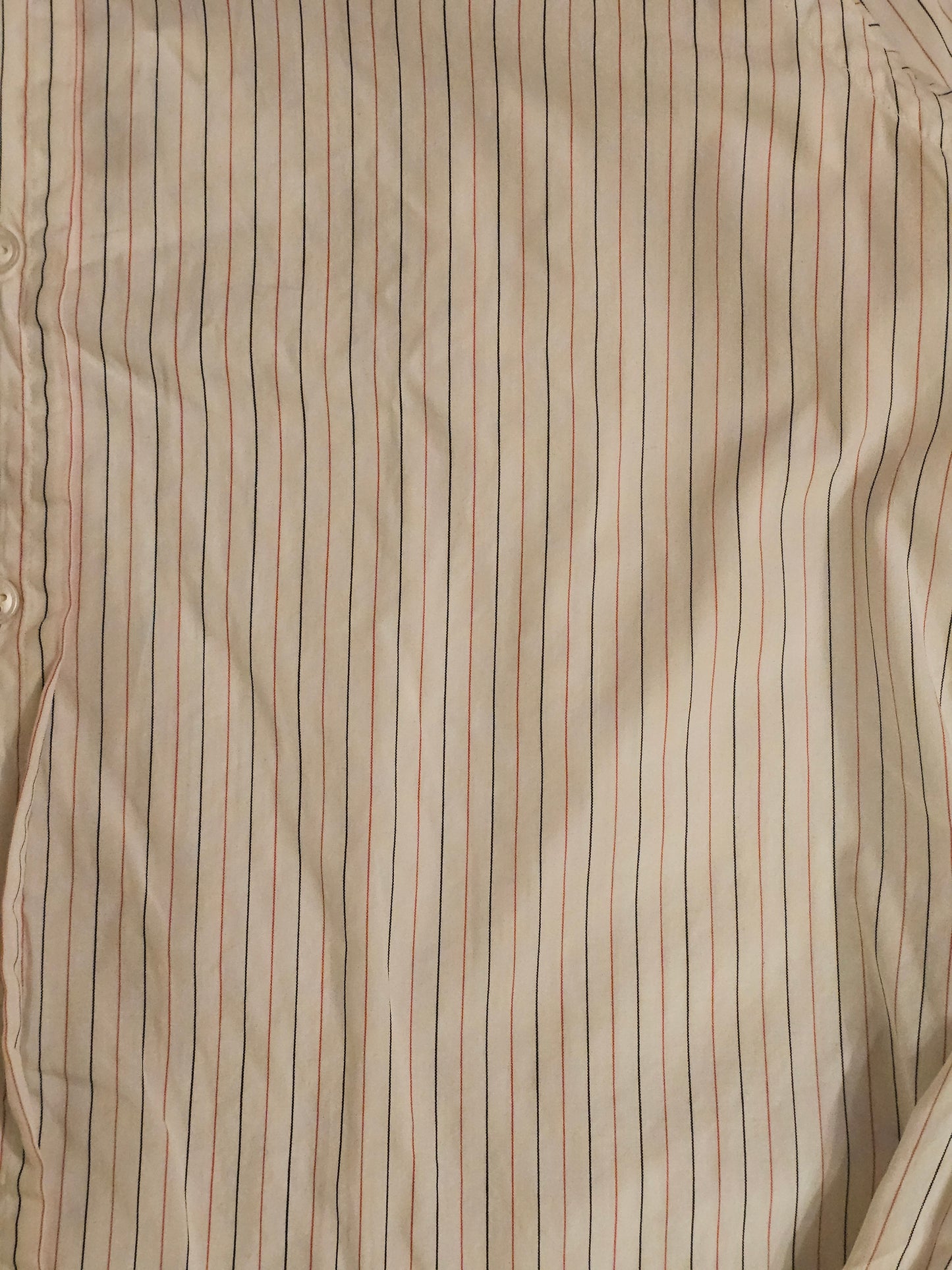 60's Turnbull and Asser Bespoke - White Stripes - 21.5 x 30