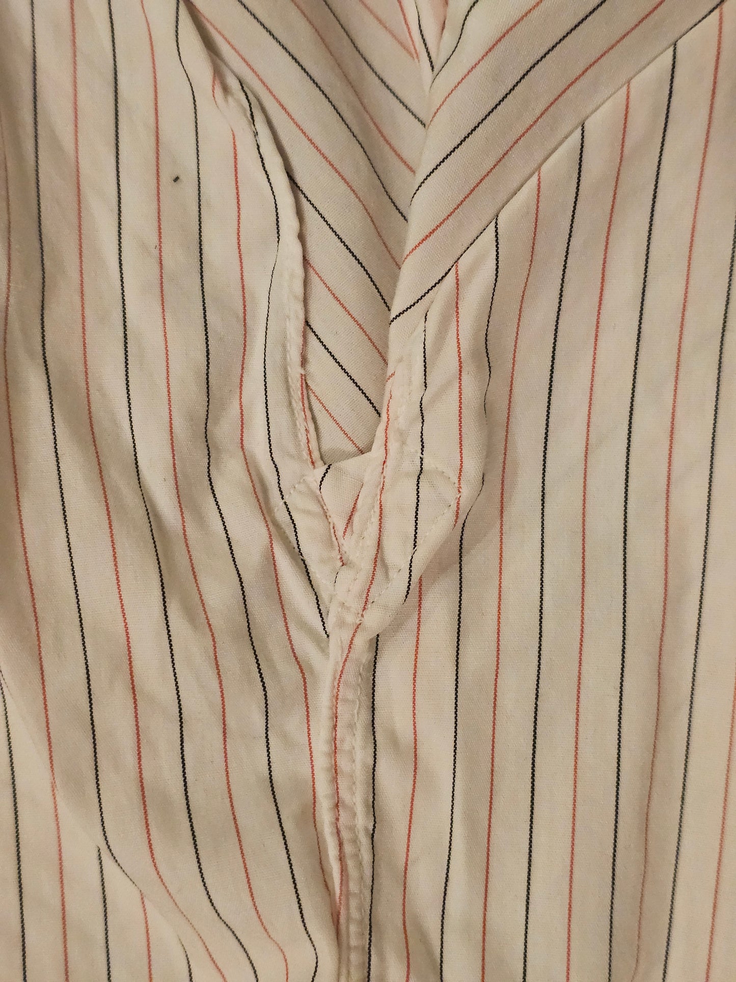 60's Turnbull and Asser Bespoke - White Stripes - 21.5 x 30