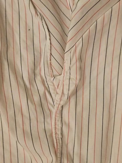 60's Turnbull and Asser Bespoke - White Stripes - 21.5 x 30