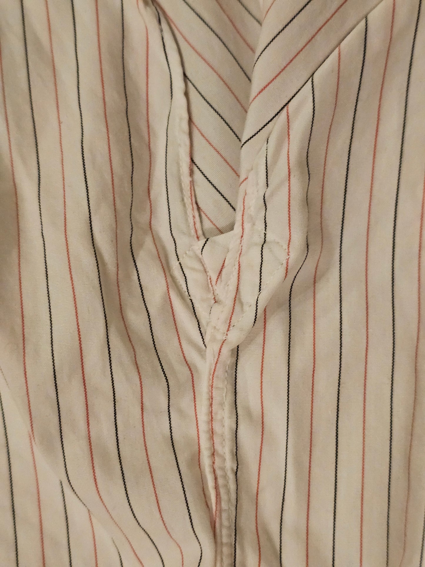 60's Turnbull and Asser Bespoke - White Stripes - 21.5 x 30