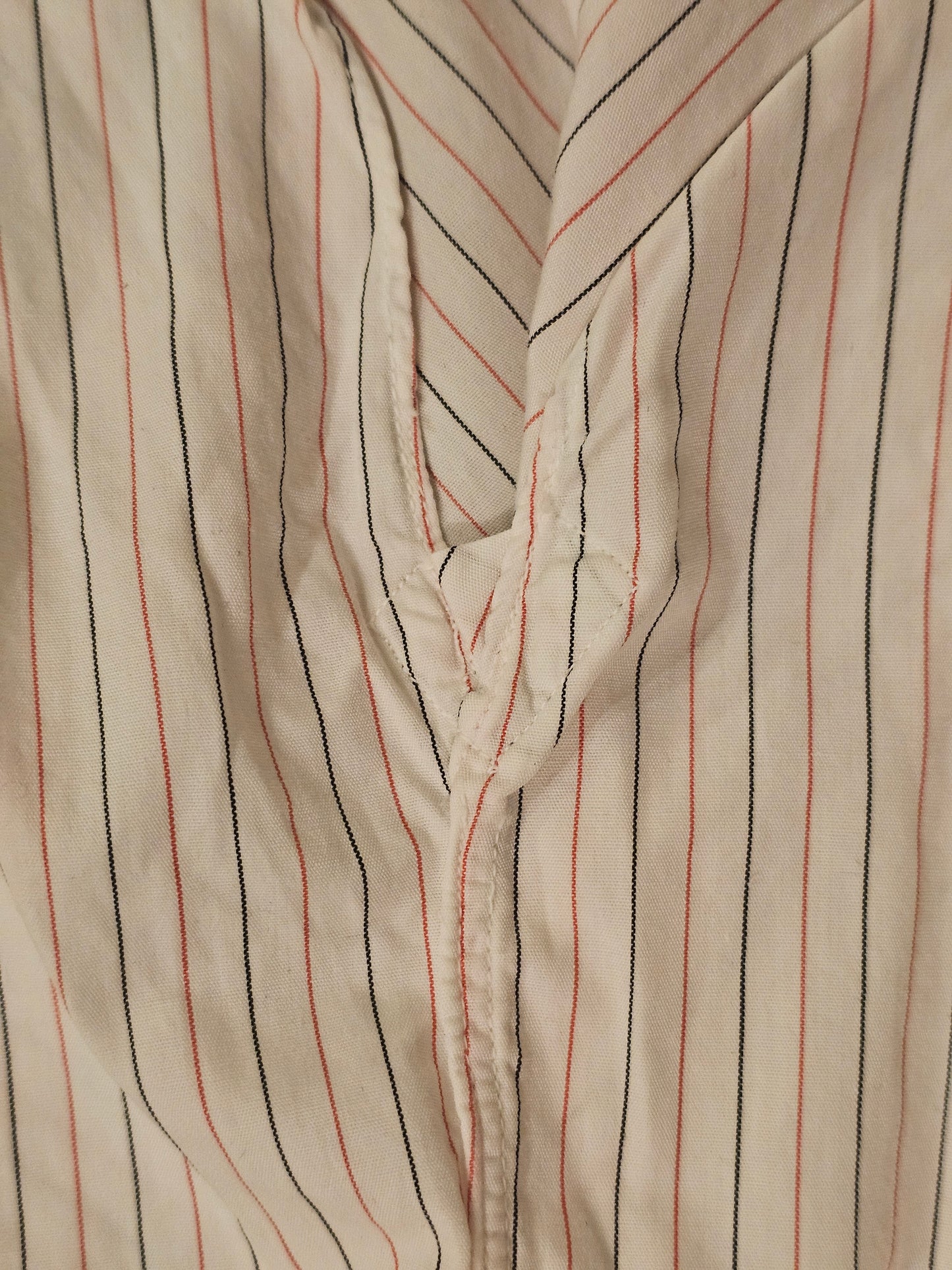 60's Turnbull and Asser Bespoke - White Stripes - 21.5 x 30