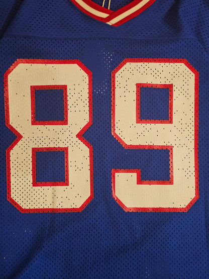 #89 vintage Sand Knit NFL Jersey - Blue - 27 x 34