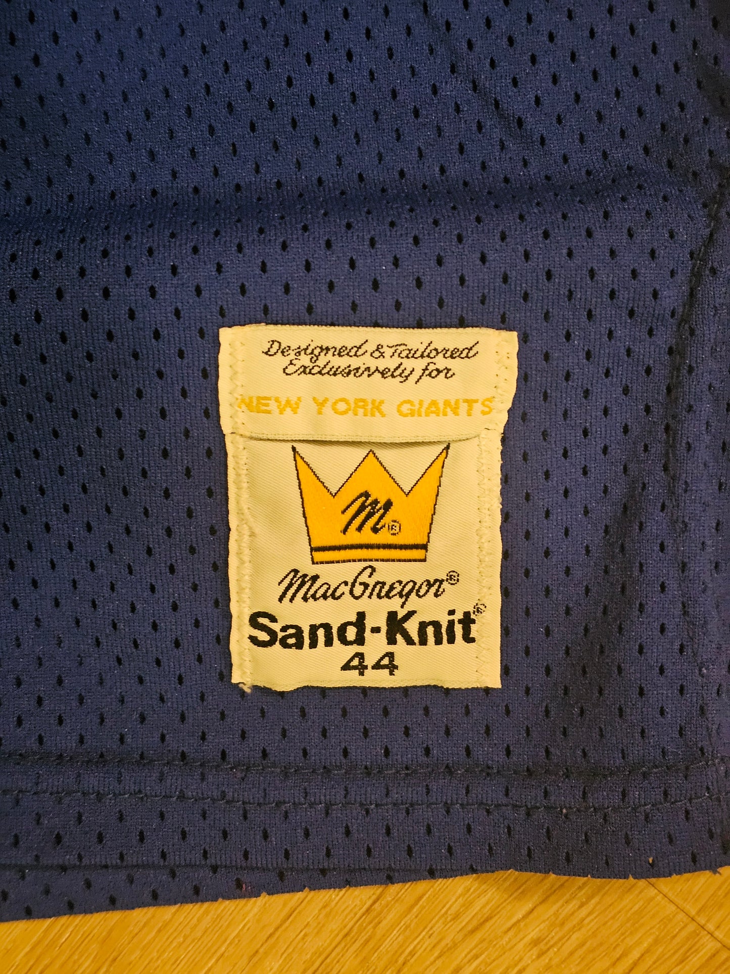 #89 vintage Sand Knit NFL Jersey - Blue - 27 x 34
