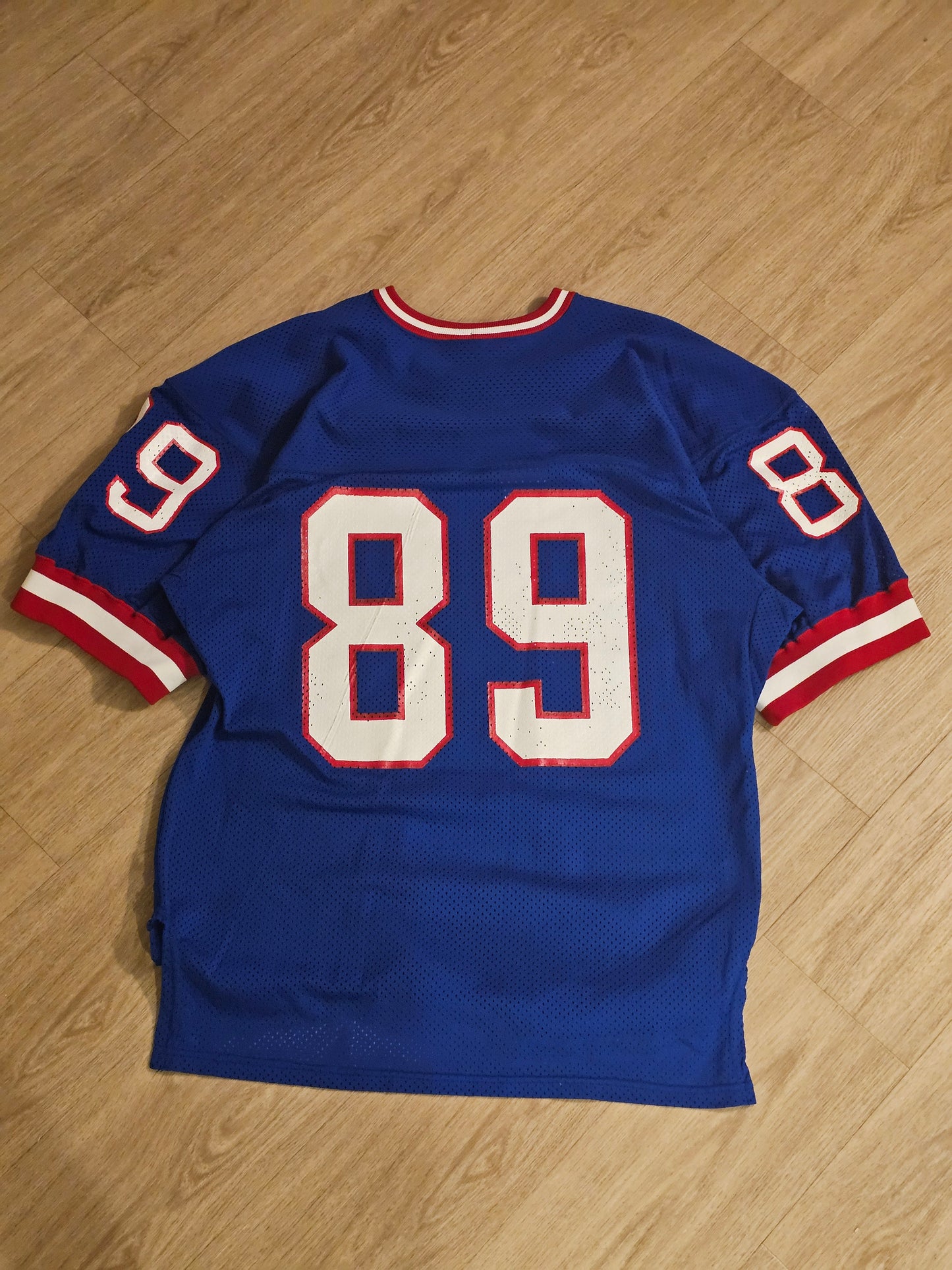 #89 vintage Sand Knit NFL Jersey - Blue - 27 x 34