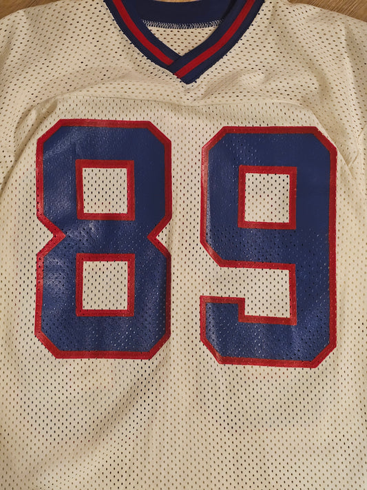 #89 vintage Sand Knit NFL Jersey - White